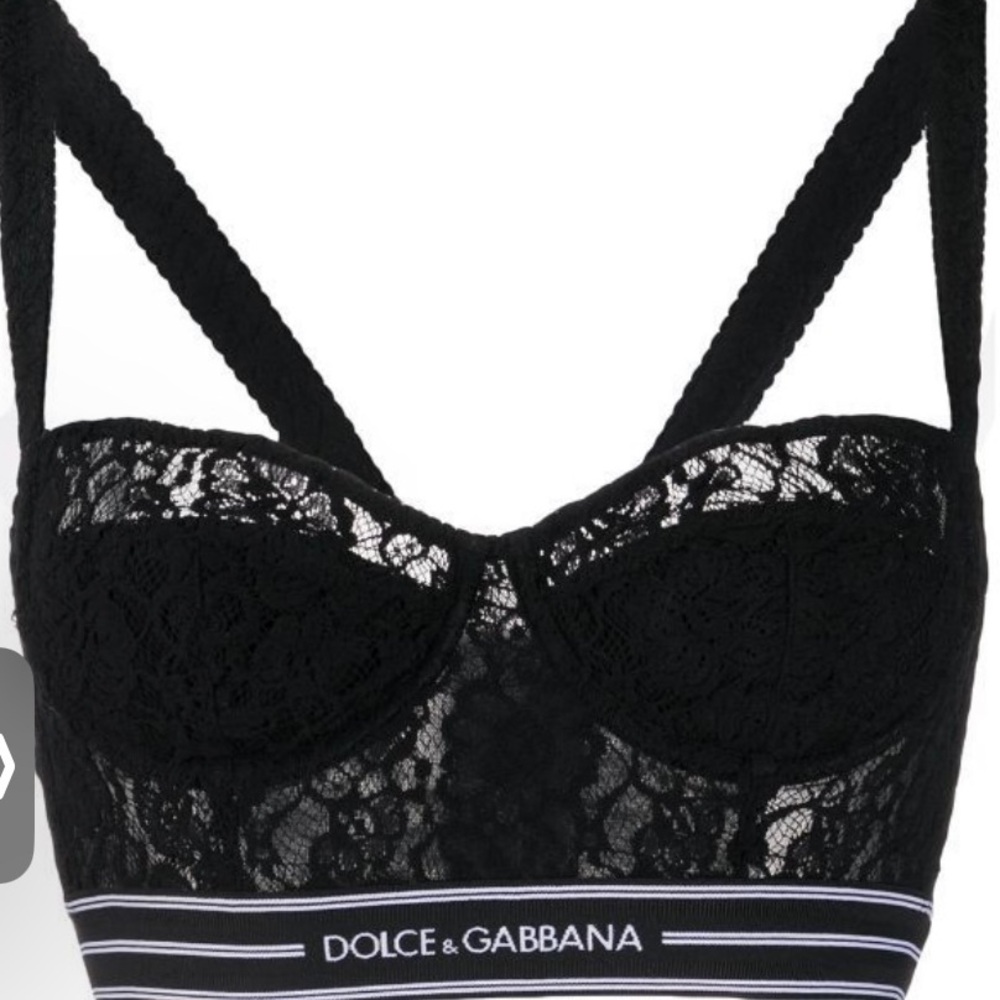 Authentic NEW DOLCE&GABBANA Lace Bralette Sz2